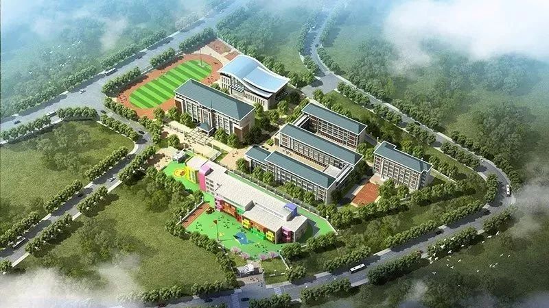 闽侯白沙中心小学新校区建设 促美丽校园发展