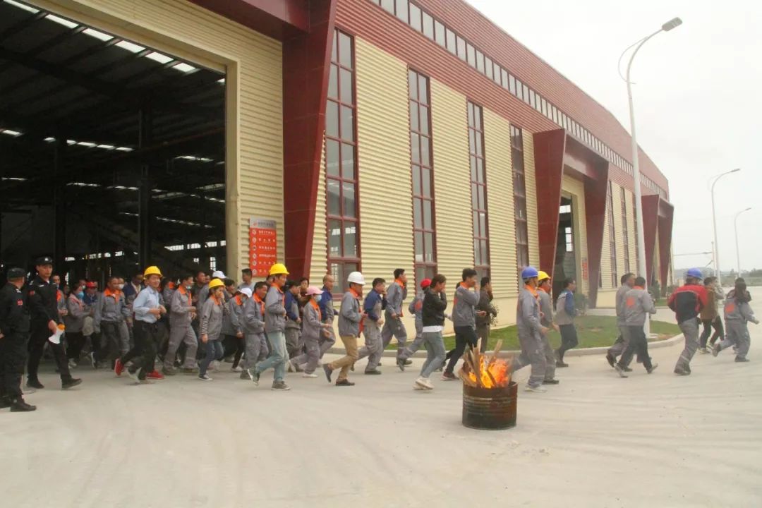 火灾高发期 金强园区消防演习再开展