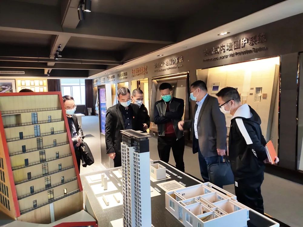 福州市工信局副局长翁云疆一行莅临金强建材调研复工复产情况