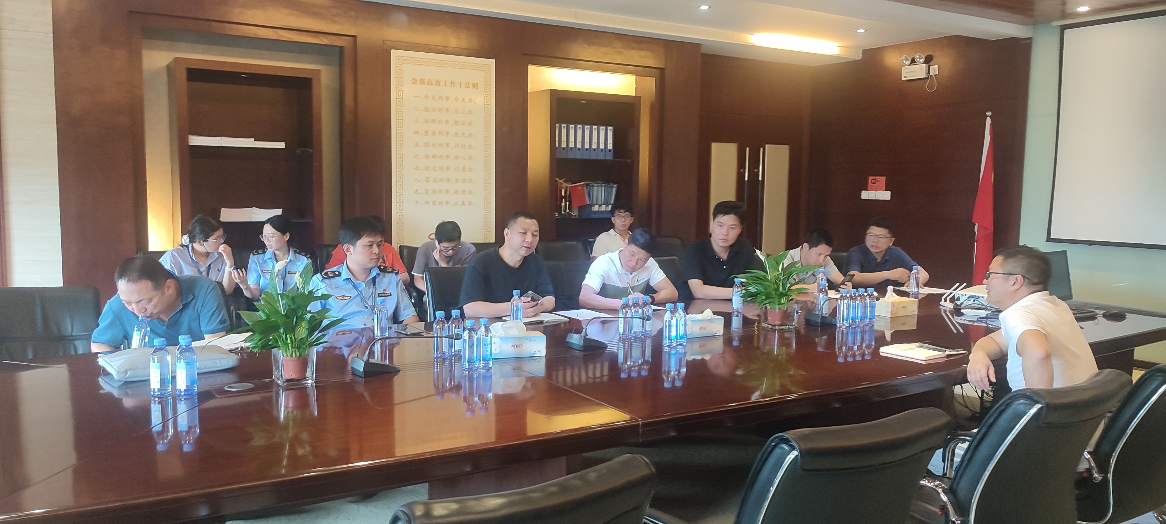 福建省特检院专家一行莅临金强绿色建筑产业园检查并指导工作