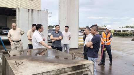 福建建工装配式建筑研究院、 国网福建公司实训基地项目组莅临金强考察